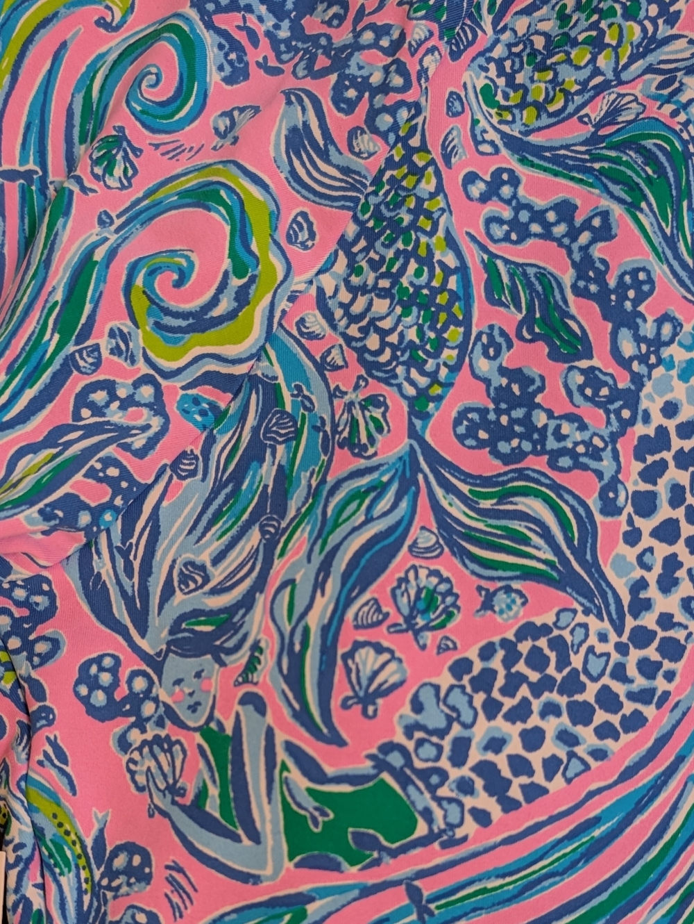 NWT Lilly Pulitzer Randee Rash Guard One Piece Swimsuit Size 8 - Picture 4 of 7